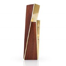 Belmont Acacia and Gold Bottle Opener