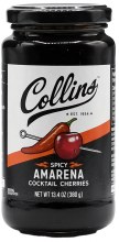 Collins Spicy Amarena Cherries  13.4oz